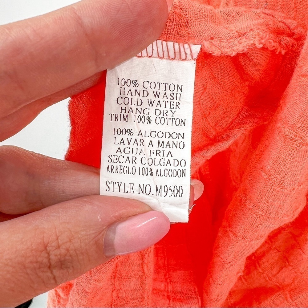 Maria Rerio Orange Tunic - Picture 6 of 7
